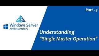 Active Directory for Beginners : Part - 3 (What is Single Master Operation?)