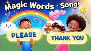 Magic Words Please and Thank You | Good Manners Song for Kids | RhymeWorld TV