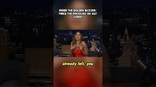 Inside the Golden Buzzer Twice the Pressure on AGT Judge #sofivergara #interview #funny #jimmyfallon