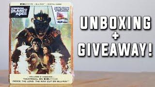 KINGDOM OF THE PLANET OF THE APES 4K SteelBook Unboxing | Blu-Ray Review + DIGITAL COPY GIVEAWAY!