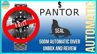 Pass! | Pantor Seal 500m Chinese Automatic Diver Microbrand Unbox & Review | Maverick