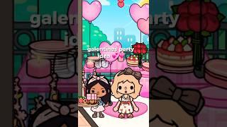 Toca Life World  Galentines Party Idea  #tocalifeworld #tocaboca #galentinesday #speedbuild