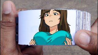 Doraemon Cartoon Flipbook #146 | Shizuka Transformation Flip Book | Flip Book Artist 2023