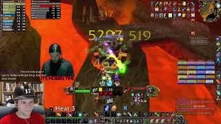 Heat 3 Molten Core Rogue DPS FULL CLEAR - with TWO Rank 1 World (All Classes) DPS Parses