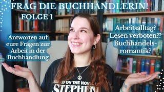 So ist die Arbeit in der Buchhandlung!🫢| Buchhändlerin beantwortet eure Fragen zum Beruf, Alltag…