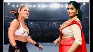 WWE 2k23 l Ronda Rousey vs Must - Diva Fights