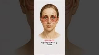 УПРАЖНЕНИЕ ОТ МЕШКОВ ПОД ГЛАЗАМИ  #мешкиподглазами #морщинывокругглаз #морщиныналице #морщины