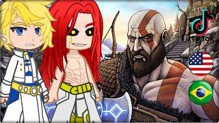 Gods react to Kratos || Record of ragnarok [Tiktok] - (_)