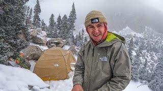 Winter survival camping above 10,000 ft