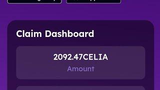 How to Claim / Withdraw Celia Airdrop & Yescoin Mining TGE // Celia Mining Withdrawal