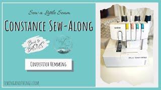 Constance Sew Along - Coverstitch Hemming