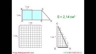 48 Понятие площади многоугольника ¦ Геометрия 7 9 класс #48 ¦ Инфоурок