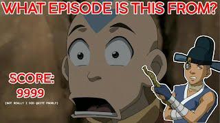 Can I guess the Avatar episode from a single frame?