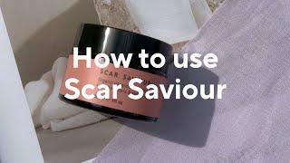 How to use our multi-award winning, vitamin-infused Scar Saviour Balm 