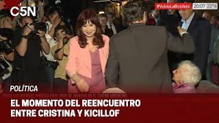 El REENCUENTRO entre CRISTINA KIRCHNER y AXEL KICILLOF