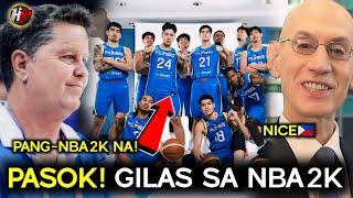 GILAS NIRECOGNIZE NG MISMONG NBA 2K! Sikat na ang Pilipinas sa buong mundo!