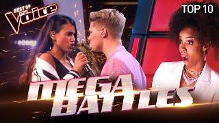 The BIGGEST BATTLES of The Voice | Top 10