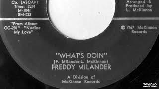 Freddy Milander - What's Doin'