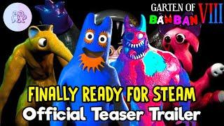 GARTEN OF BANBAN 8 - The OFFICIAL TEASER TRAILER FINALLY ist READY for STEAM  OFFICIAL NEWS