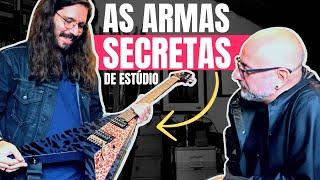 Visitei um estúdio dos sonhos! GUITARRAS ÚNICAS, pedais e amps ESPECIAIS!