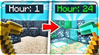 OUR FIRST 24 HOURS! ⏰ *RICH* ON NEW MINECRAFT PRISON SERVER!