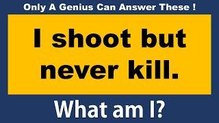 Are you a genius? | ONLY A GENIUS CAN ANSWER THESE 10 TRICKY RIDDLES  | Riddles Quiz