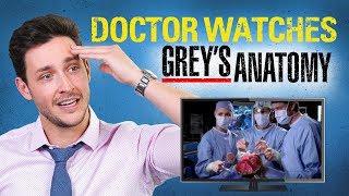 Real Doctor Reacts to GREY'S ANATOMY | Medical Drama Review | Doctor Mike