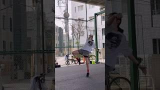 우와 발차기가 예사롭지 않은데? #shorts #미녀