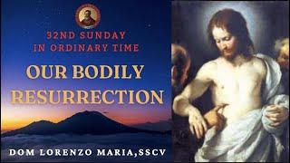 OUR BODILY RESURRECTION | HOMILY FOR 32nd SUNDAY IN ORDINARY TIME (YEAR C) | DOM LORENZO MARIA, SSCV