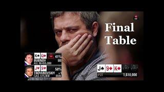 Best Poker Hands of Final Table Championship Sochi 2017