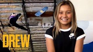 Sky Brown Overcomes Fall to Become Youngest Olympian Skateboarder / Drew Barrymore Show