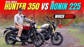 2025 RE Hunter 350 VS TVS Ronin | Best Bike for you under 2 Lakh?