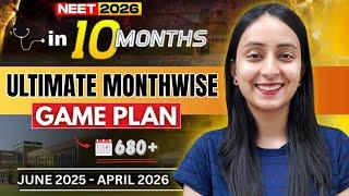 How to Crack NEET 2026 in 10 Months ? | Step by Step Plan #neet #neet2026 #strategy