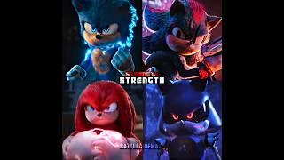 Sonic vs Shadow vs Knuckles vs Metal Sonic #battle #edit