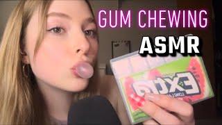 ASMR Gum Chewing & Mouth Sounds  (No Talking)