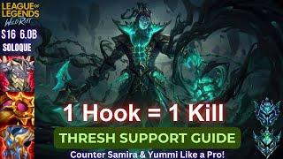 Wild Rift Thresh Support Guide - Beginner to Pro - Build, Runes, Combos, Gameplay