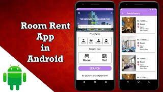 Room Rent Application Major Minor Project in Android Studio tutorial for Computer Science (CSE)