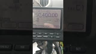 6 meter AM contact mobile, Florida to Virginia, 50.400MHz