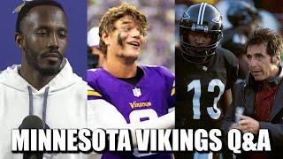 Minnesota Vikings Q&A: Mid-Season Moves? McCarthy Full Playbook? Best Football Movie?