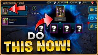 DO THIS TO GET The Emic Trunkheart Fusion!! Raid Shadow Legends New Legendary Fusion