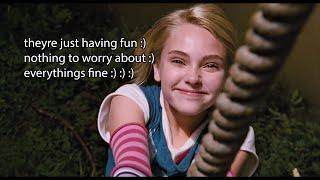 I edited Bridge to Terabithia so that nothing bad ever happens