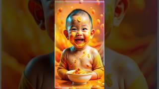 Little monk so cute #monk #viral #little #cutepet #baby #monkey #cartoon #cutebaby