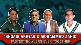 Shoaib Akhtar & Mohammad Zahid | Fastest Bowlers Ever Together | Caught Behind