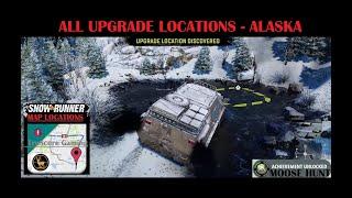 ALL UPGRADES ALASKA SNOWRUNNER Moose Hunt