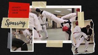 Sparring at Authentic Karate Training Center on 3/1