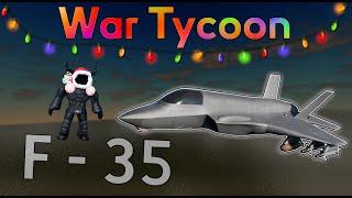 ОБЗОР НА ЛУЧШИЙ САМОЛЁТ  𝗙 - 𝟯𝟱 𝗟𝗶𝗴𝗵𝘁𝗶𝗻𝗴  WAR TYCOON