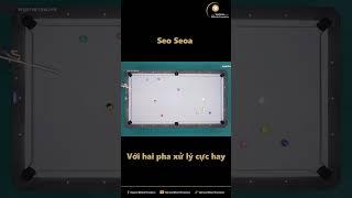 Nữ cơ thủ xinh đẹp Seo Seoa với 2 pha xử lý cực hay!! #vietnambilliardspromotion #billiards