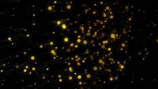 Particles Gold Background Motion Graphics No Copyright