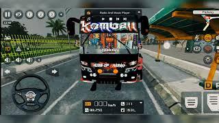 Bus simulator Indonesia game play....Komban bus ride