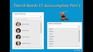 Kendo UI Autocomplete Part 1